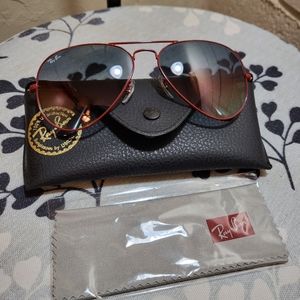 Ray-Ban aviator sunglasses